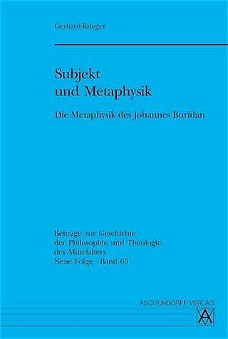 Die Metaphysik des Johannes Buridan