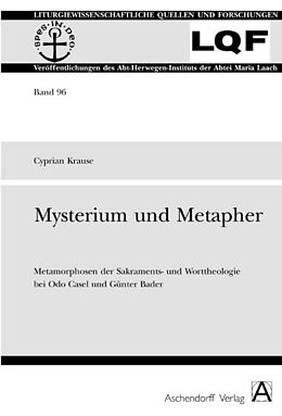 Kartonierter Einband Mysterium und Metapher von Cyprian Krause