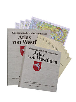 Fester Einband Geographisch-landeskundlicher Atlas von Westfalen von 