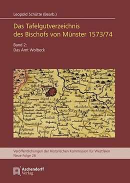 Fester Einband Das Tafelgutverzeichnis des Bischofs von Münster 1573/74 von 