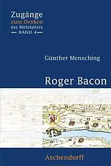 Kartonierter Einband (Kt) Roger Bacon von Günter Mensching