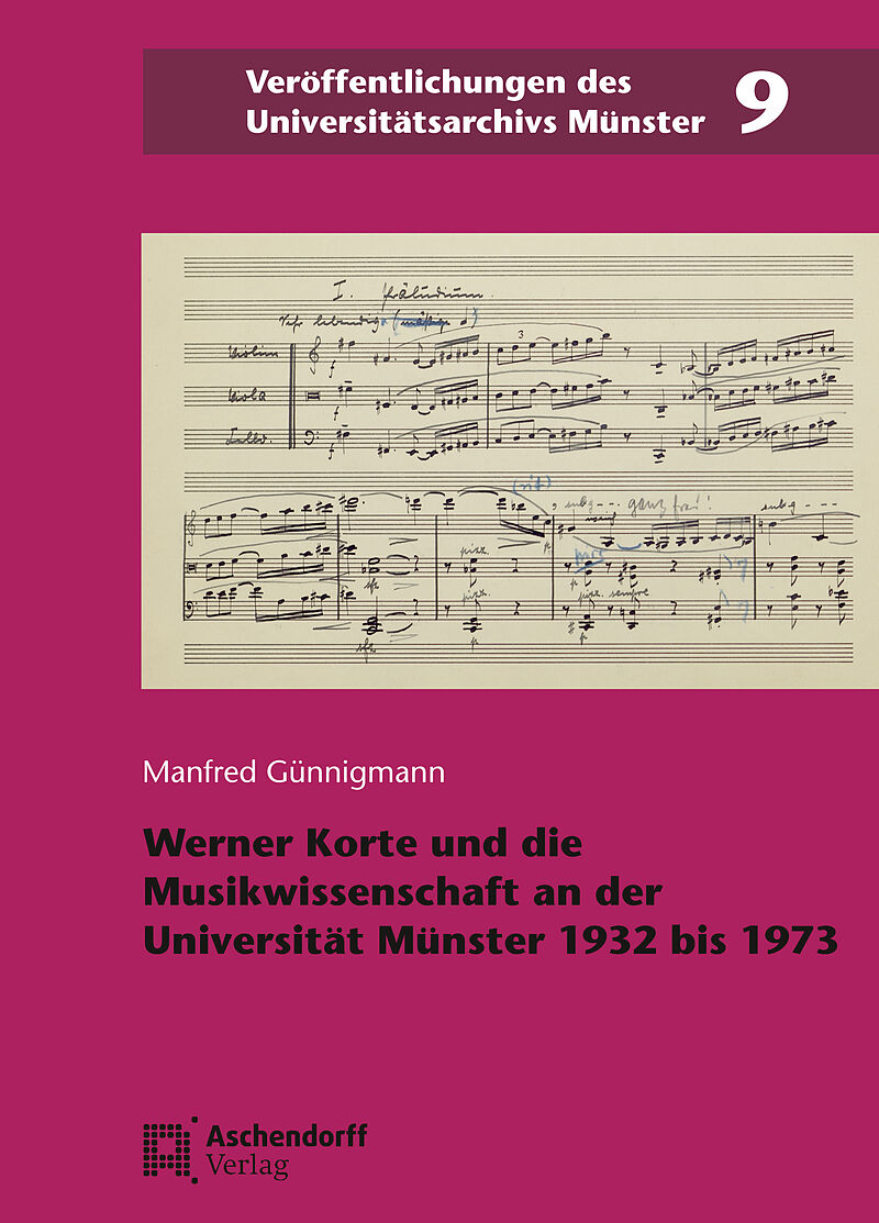 Werner Korte und die Musikwissenschaft an der Universität Münster 19321973