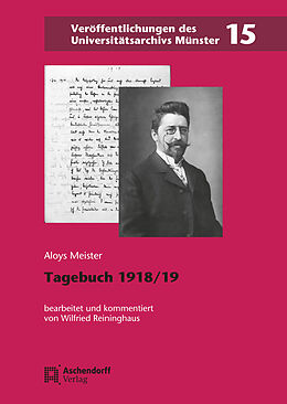 Fester Einband Tagebuch 1918/1919 von Aloys Meister