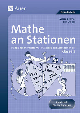 Geheftet Mathe an Stationen 2 von Marco Bettner, Erik Dinges