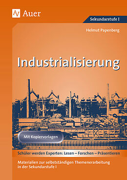 Kartonierter Einband Industrialisierung von Helmut Papenberg