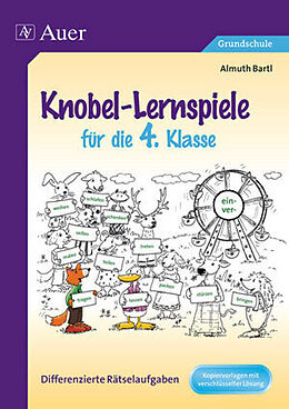 Geheftet Knobel-Lernspiele für die 4. Klasse von Almuth Bartl