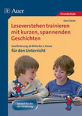 Geheftet (Geh) Leseverstehen trainieren mit kurzen spannenden Geschichten von Gero Tacke
