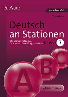 Geheftet Deutsch an Stationen 7 von Verena Euler
