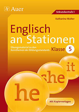 Geheftet Englisch an Stationen 5 von Katharina Walter