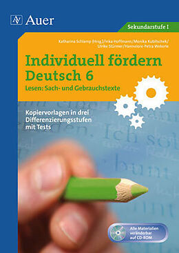 Kartonierter Einband Individuell fördern Deutsch 6 Lesen: Sach- und Gebrauchstexte von 