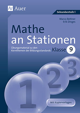 Geheftet Mathe an Stationen von Marco Bettner, Erik Dinges