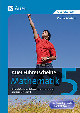 Geheftet Auer Führerscheine Mathematik Klasse 5 von Martin Gehstein