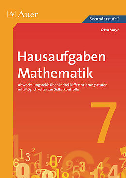 Geheftet Hausaufgaben Mathematik Klasse 7 von Otto Mayr