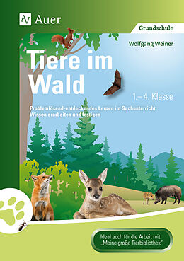 Geheftet Tiere im Wald von Wolfgang Weiner