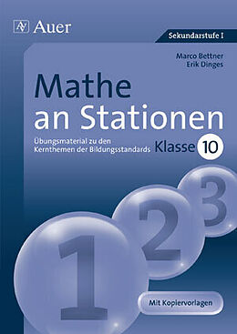 Geheftet Mathe an Stationen von Marco Bettner, Erik Dinges