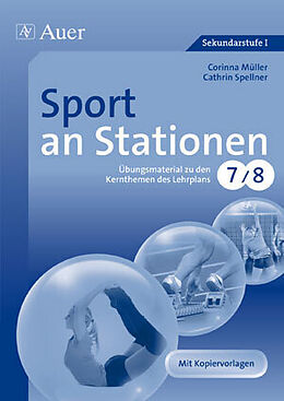 Geheftet Sport an Stationen 7-8 von Müller, Corinna, Spellner