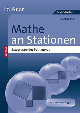 Geheftet Mathe an Stationen spezial Pythagoras von Christian Wolf