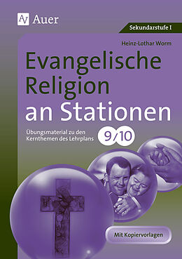 Geheftet Evangelische Religion an Stationen 9-10 von Heinz-Lothar Worm