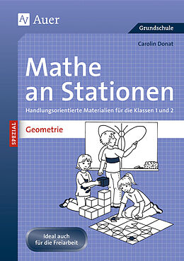 Geheftet Mathe an Stationen Spezial: Geometrie 1/2 von Carolin Donat