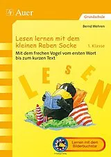 Geheftet Lesen lernen mit dem kleinen Raben Socke von Bernd Wehren