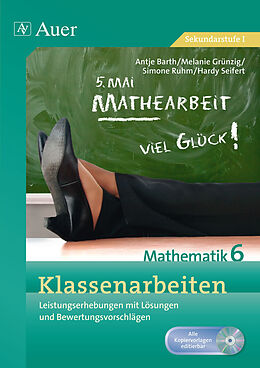 Geheftet Klassenarbeiten Mathematik 6 von A. Barth, M. Grünzig, S. Ruhm