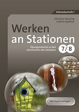 Geheftet Werken an Stationen Klasse 7-8 von Christian Henning, Cathrin Spellner
