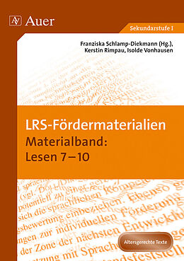 Geheftet LRS-Fördermaterialien 4 von Kerstin Rimpau, Isolde Vonhausen