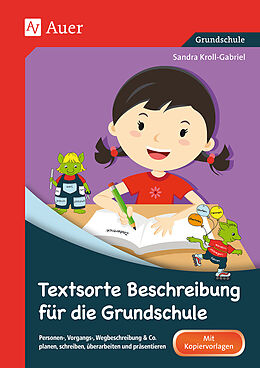 Geheftet Textsorte Beschreibung für die Grundschule von Sandra Kroll-Gabriel