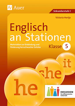 Geheftet Englisch an Stationen 5 Inklusion von Victoria Hertje