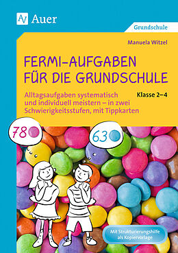 Agrafé Fermi-Aufgaben für die Grundschule - Klasse 2-4 de Manuela Witzel