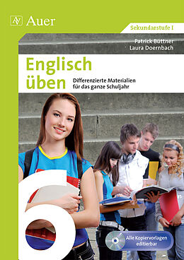 Geheftet Englisch üben Klasse 6 von Patrick Büttner, Laura Doernbach