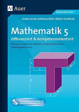 Set mit div. Artikeln (Set) Mathematik 5 differenziert u. kompetenzorientiert von Sandra Jacob, Karlheinz Rohe, Walter Scheffczik
