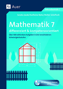Geheftet (Geh) Mathematik 7 differenziert u. kompetenzorientiert von Sandra Jacob, Karlheinz Rohe, Walter Scheffczik