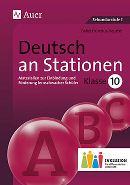 Geheftet Deutsch an Stationen 10 Inklusion von Babett Kurzius-Beuster