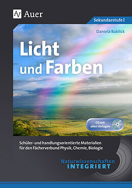 Set mit div. Artikeln (Set) Naturwissenschaften integriert Licht und Farben von Daniela Bablick