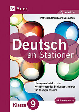 Geheftet Deutsch an Stationen 9 Gymnasium von Patrick Büttner, Laura Doernbach