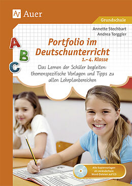 Geheftet Portfolio im Deutschunterricht 1.-4. Klasse von Annette Stechbart, Andrea Torggler
