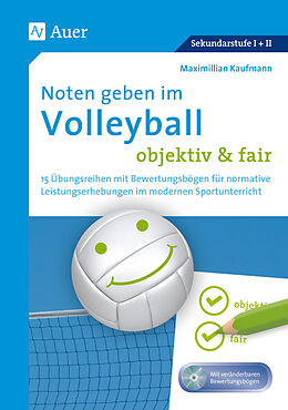 Set mit div. Artikeln (Set) Noten geben im Volleyball - objektiv &amp; fair von Maximilian Kaufmann