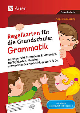 Geheftet Regelkarten für die Grundschule Grammatik von Angelika Massing