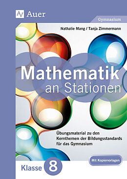 Geheftet Mathe an Stationen 8 Gymnasium von Tanja Zimmermann