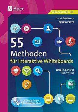 Geheftet 55 Methoden für interaktive Whiteboards von Jan M. Boelmann, Kathrin Pötter