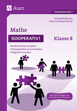 Geheftet Mathe kooperativ Klasse 8 von Elisabeth Wiecha, Silvia Hartkopf-Scholz