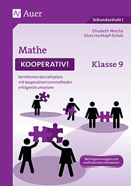 Geheftet Mathe kooperativ Klasse 9 von Elisabeth Wiecha, Silvia Hartkopf-Scholz