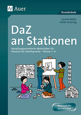 Geheftet DaZ an Stationen von Jasmin Boller, Heike Jauernig