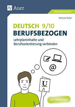 Geheftet Deutsch 9-10 berufsbezogen von Verena Euler