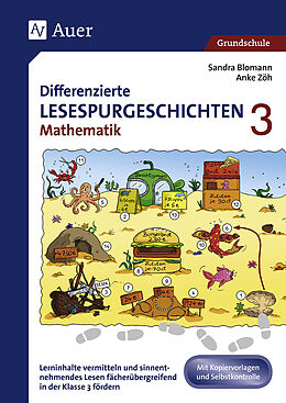 Geheftet Differenzierte Lesespurgeschichten Mathematik 3 von Sandra Blomann, Anke Zöh