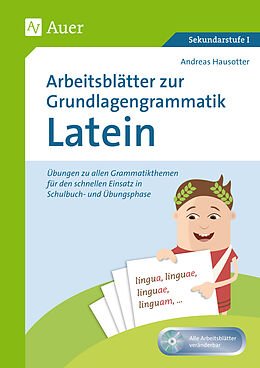 Geheftet (Geh) Arbeitsblätter zur Grundlagengrammatik Latein von Andreas Hausotter