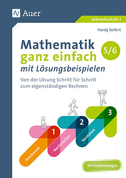 Geheftet Mathematik ganz einfach mit Lösungsbeispielen 5-6 von Hardy Seifert
