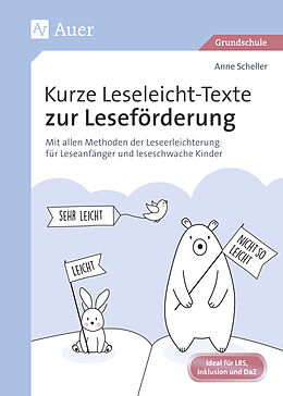 Geheftet Kurze Leseleicht-Texte zur Leseförderung von Anne Scheller
