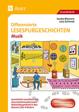 Geheftet Differenzierte Lesespurgeschichten Musik von Sandra Blomann, Julia Schlimok